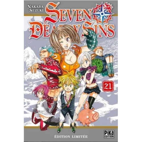 SEVEN DEADLY SINS TOME 21 Edition limitée: Avec 50 cartes postales