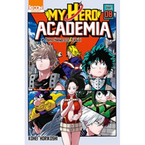 My Hero Academia - Tome 8  Momo Yaoyorozu: l'envol