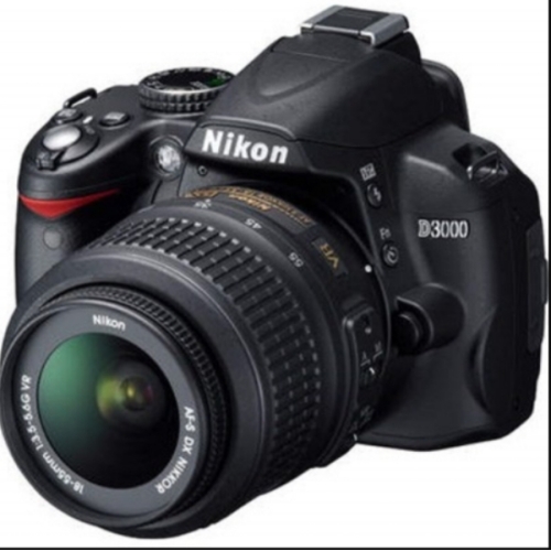 APPAREIL PHOTO NUMERIQUE NIKON D3000 10MPX OBJECTIF:18-55MM 