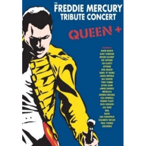 QUEEN + FREDDIE MERCURY TRIBUTE CONCERT DVD