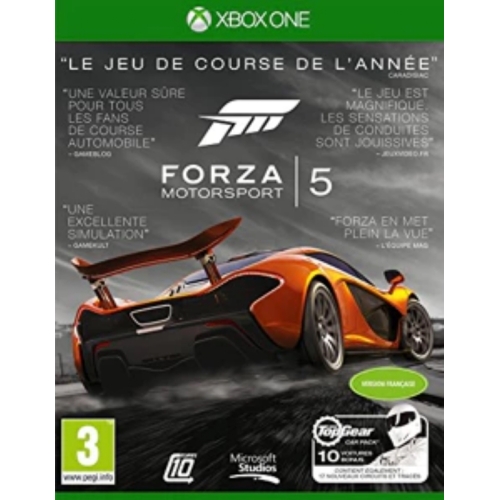 Forza motorsport 5 Édition jeu de l'année XBOX ONE