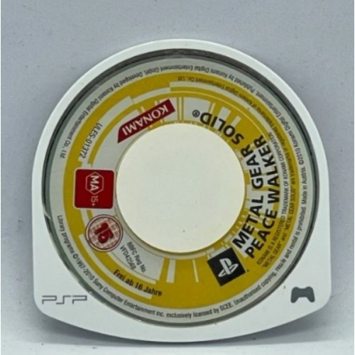 METAL GEAR SOLID PEACE WALKER PSP LOOSE
