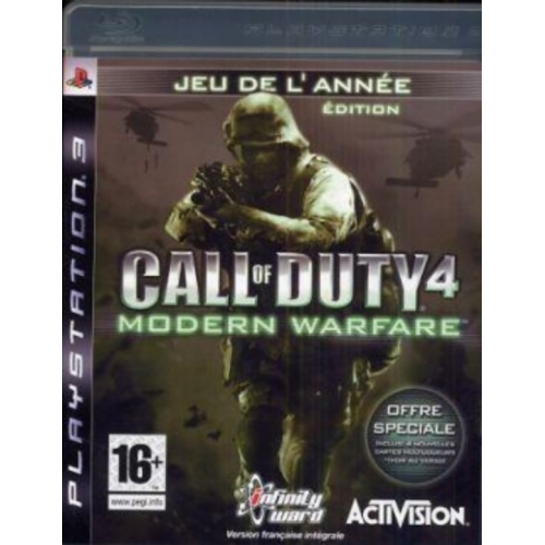 Call of Duty 4 : Modern Warfare AVEC NOTICE PS3 
