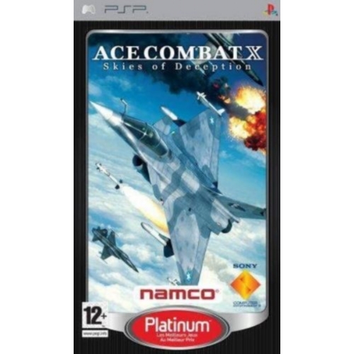 ACE COMBAT X SKIES OF DECEPTION PLATINUM PSP AVEC NOTICE
