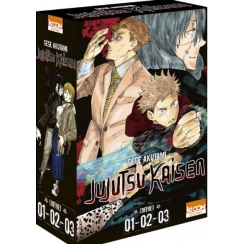 Jujutsu Kaisen : coffret Tomes 1 à 3 MANGA 