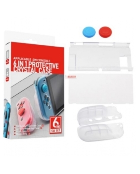 KIT PROTECTION POUR NINTENDO SWITCH 6 EN 1