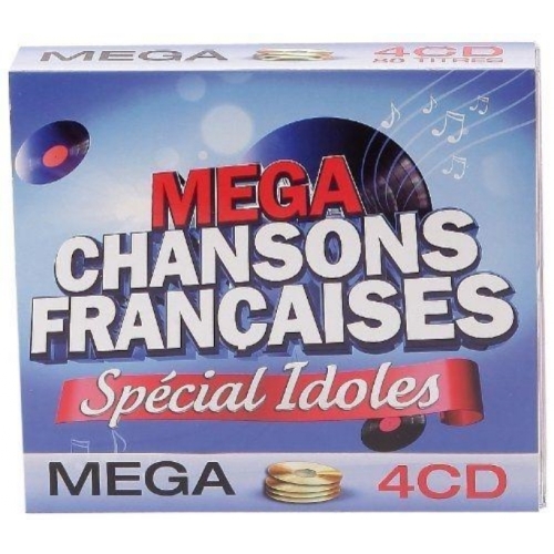 MEGA CHANSONS FRANCAISE SPECIAL IDOLES CD 