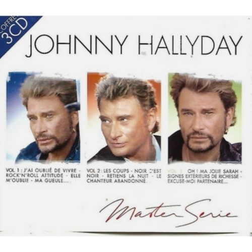 COFFRET 3 CD 48 TITRES JOHNNY HALLYDAY
