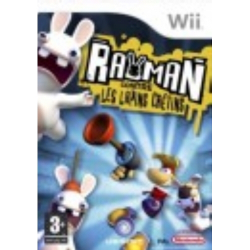 Rayman contre les Lapins Crétins WII AVEC NOTICE 