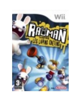 Rayman contre les Lapins Crétins WII AVEC NOTICE 