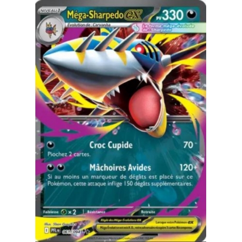 MEGA SHARPEDO EX PV330 061/094