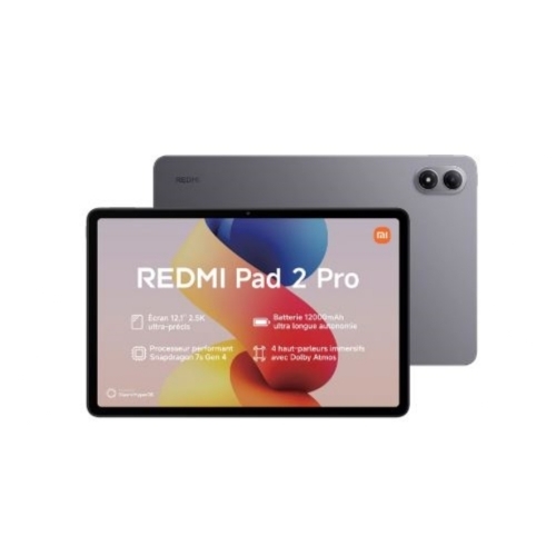 Tablette Xiaomi Redmi Pad 2 Pro 128GO ECRAN:12,1" 120HZ RAM:6GO 8MPX PLAY STORE 