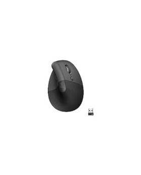 Logitech Lift souris Bureau Droitier RF sans fil + Bluetooth Optique 4000 DPI
