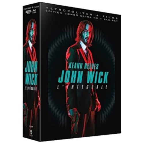 John Wick - Les 4 chapitres [4K Ultra HD + Blu-ray] NEUF