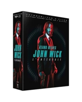 John Wick - Les 4 chapitres [4K Ultra HD + Blu-ray] NEUF