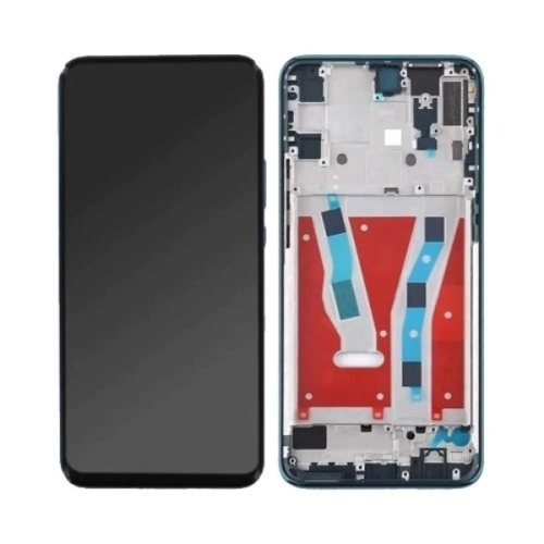 Ecran Tactile avec Châssis COMPATIBLE Huawei P Smart Z Bleu Saphir