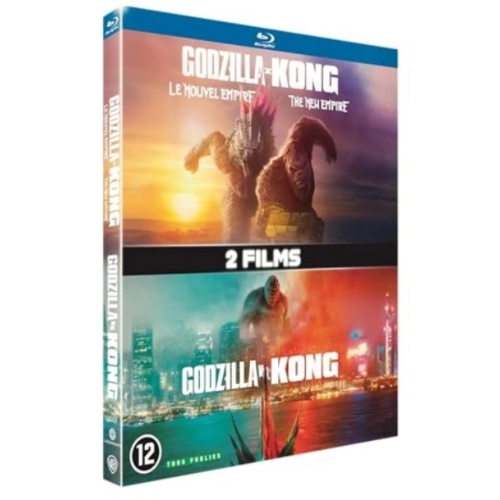 Godzilla vs Kong / Godzilla x Kong : Le Nouvel Empire Blu-ray 