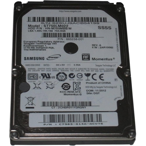 DISQUE DUR SAMSUNG 750GO ST750LM022
