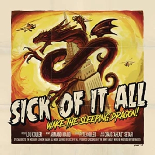 Wake The Sleeping Dragon Sick of It All cd 