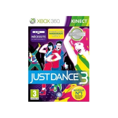 JUST DANCE 3 AVEC NOTICE XBOX 360