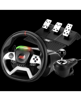RACE WHEEL PRO 1080RS - VOLANT RETOUR DE FORCE AVEC BOITE DE VITESSE MULTIPLATEFORME NEUF 