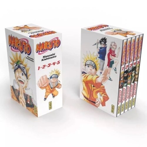 Coffret Naruto Tome 1 à 5