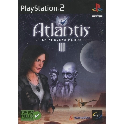 ATLANTIS III LE NOUVEAU MONDE PS2 SANS NOTICE