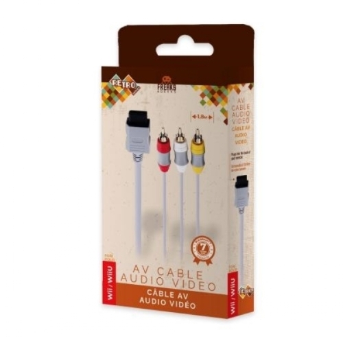 Câble Video AV Pour Wii/WiiU NEUF