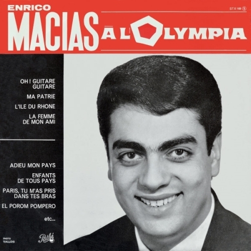 Enrico Macias – Enrico Macias A L'Olympia VINYLE 33T 
