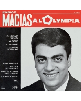 Enrico Macias – Enrico Macias A L'Olympia VINYLE 33T 