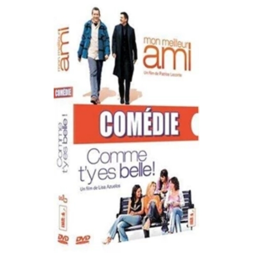  Coffret COMEDIE Mon Meilleur ami+Comme t'y es Belle DVD 
