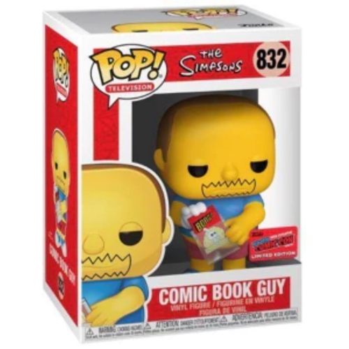 POP COMIC BOOK GUY THE SIMPSON 832 EN BOITE