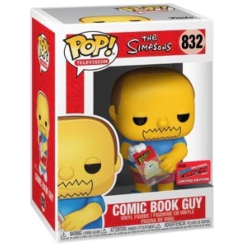 POP COMIC BOOK GUY THE SIMPSON 832 EN BOITE