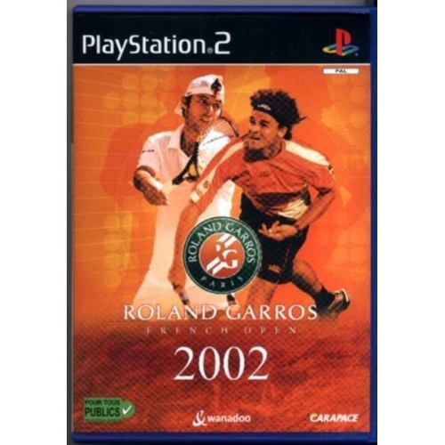Roland Garros 2002 PS2 AVEC NOTICE 
