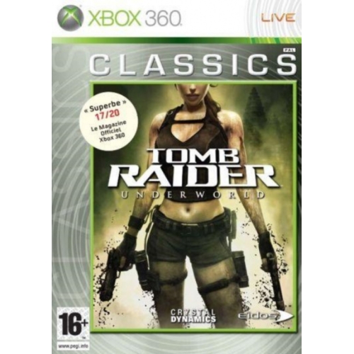 Tomb Raider Underworld - Classics xbox 360 avec notice 
