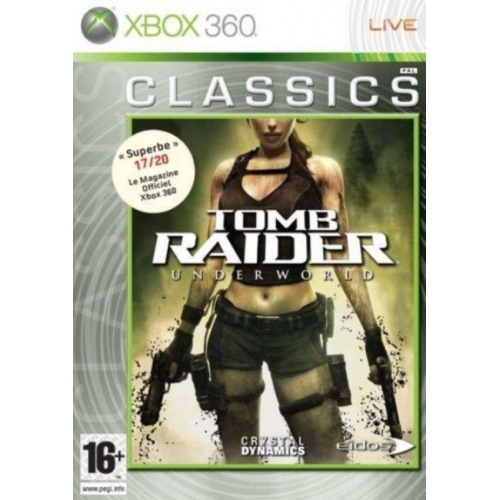 Tomb Raider Underworld - Classics xbox 360 avec notice 