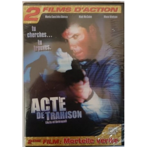 2 films Mortelle vérité / Acte de trahison DVD 