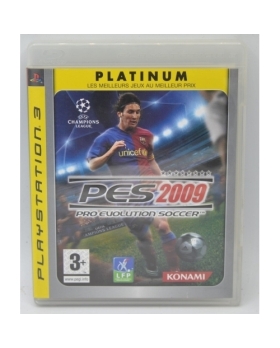 Pes 2009 PS3 PLATINUM AVEC NOTICE 