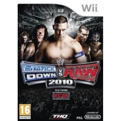WWE Smackdown vs Raw 2010 WII AVEC NOTICE 