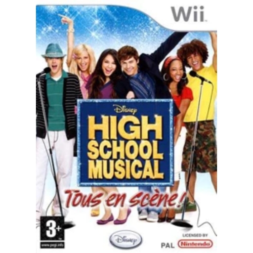 High school musical tous en scene WII AVEC NOTICE 