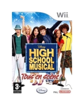 High school musical tous en scene WII AVEC NOTICE 