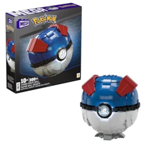 Pokémon jeu de construction Mega Construx super ball geante