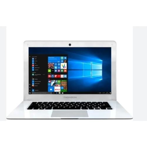 THOMSON THN14N120 14' CPU: INTEL  ATOM X5-Z8350(4X1.44GHZ)RAM:2GO DD:32GOSSD w10 