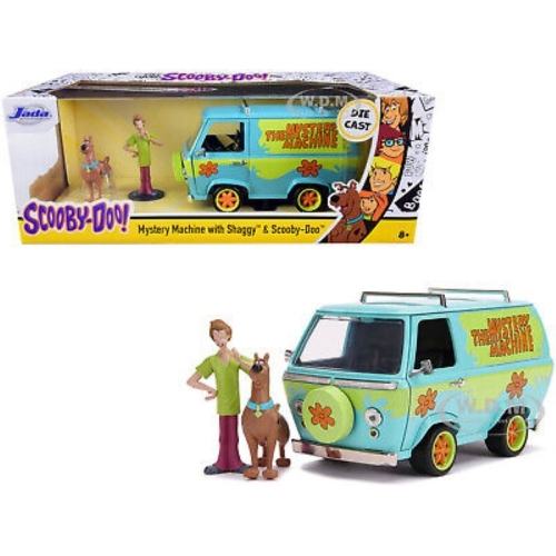 Scooby Doo - Réplique métal 1/24 Hollywood Rides Mystery Van avec figurine