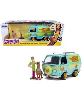 Scooby Doo - Réplique métal 1/24 Hollywood Rides Mystery Van avec figurine