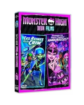 Monster High-Deux Films - Les Reines de la CRIM' + Pourquoi Les goules Tombent amoureuses DVD