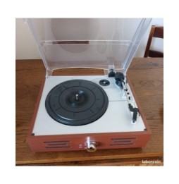 PLATINE VINYLE AVEC HAUT PARLEURS INTEGRES SW-68