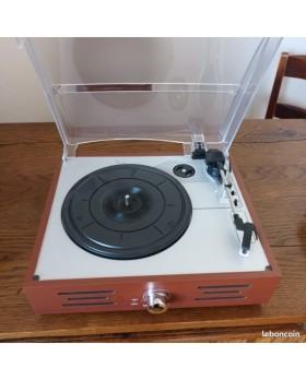 PLATINE VINYLE AVEC HAUT PARLEURS INTEGRES SW-68