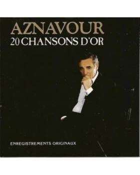 20 Chansons D'Or CD Aznavour, Charles