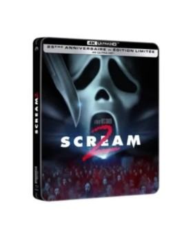 Scream 2 [4K Ultra HD-Boîtier SteelBook limité-25ème Anniversaire] dvd 